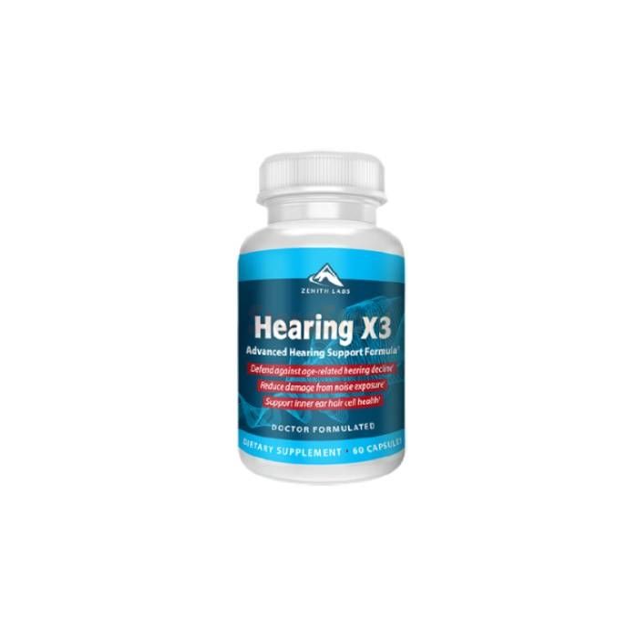 Hearing X3 - capsules pour améliorer l`audition