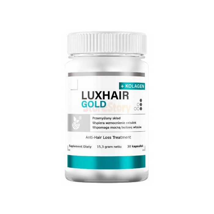 LuxHair Gold - hair growth capsules