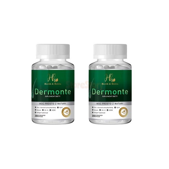 Dermonte - capsules dalopécie et de croissance des cheveux