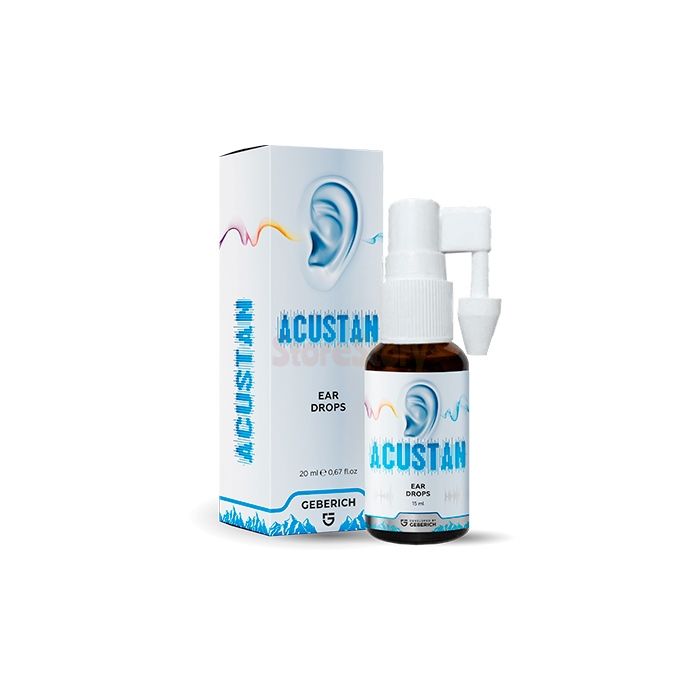 Acustan drops - gouttes pour améliorer laudition