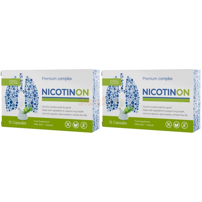 Nicotinon Premium - capsules that make it easier to quit smoking