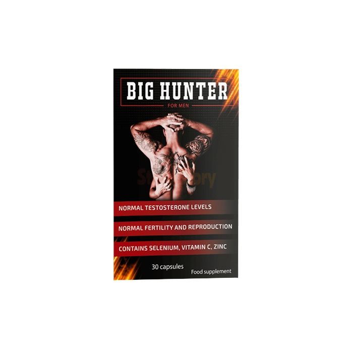 Big Hunter - cápsulas para prostatite