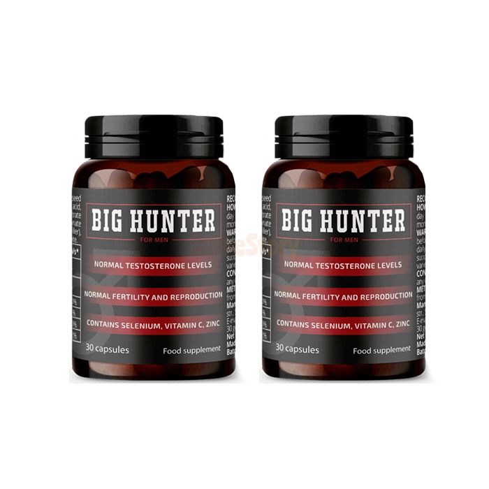 Big Hunter - cápsulas para prostatite