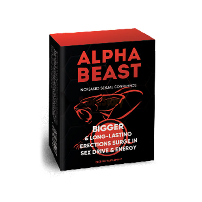 Alpha Beast caps - amplificator al libidoului masculin