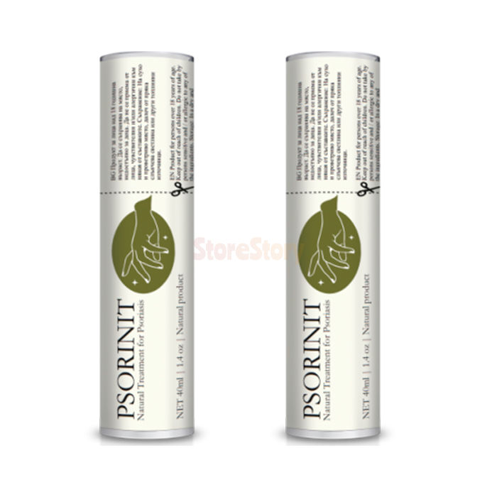 Psorinit - product for skin health when signs of scaly lesions appear or worsen