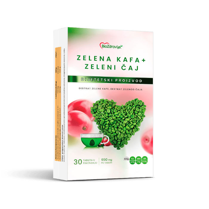 Zelena Kafa plus - proizvod za kontrolu težine